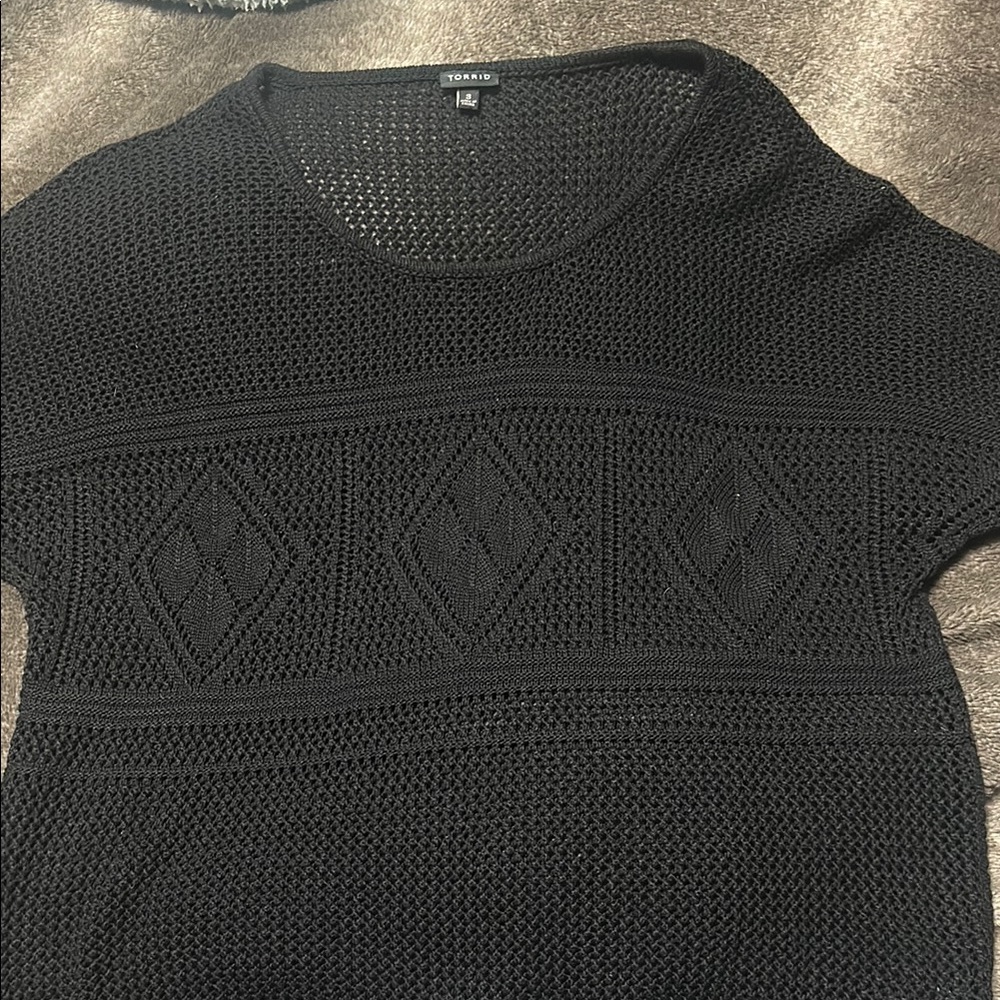 Torrid women’s  Black Sweater
